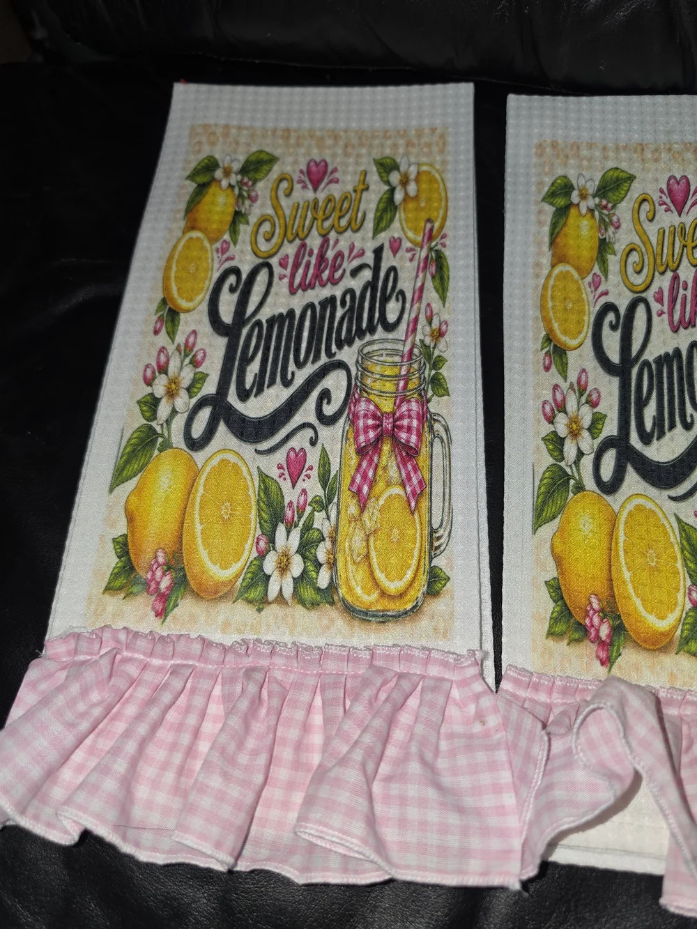 Sweet Like Lemonade Kitchen Towels
